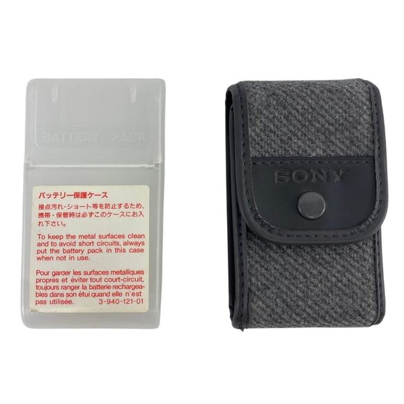 Vtg Genuine Sony NP-55H Battery Pack 1200 mAh Rechargeable 6V Lot of 2 Untested - Picture 4 of 4